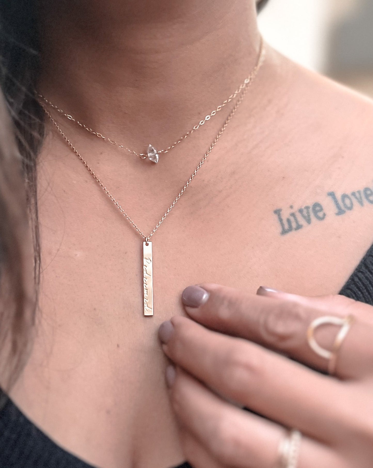 Herkimer Necklace