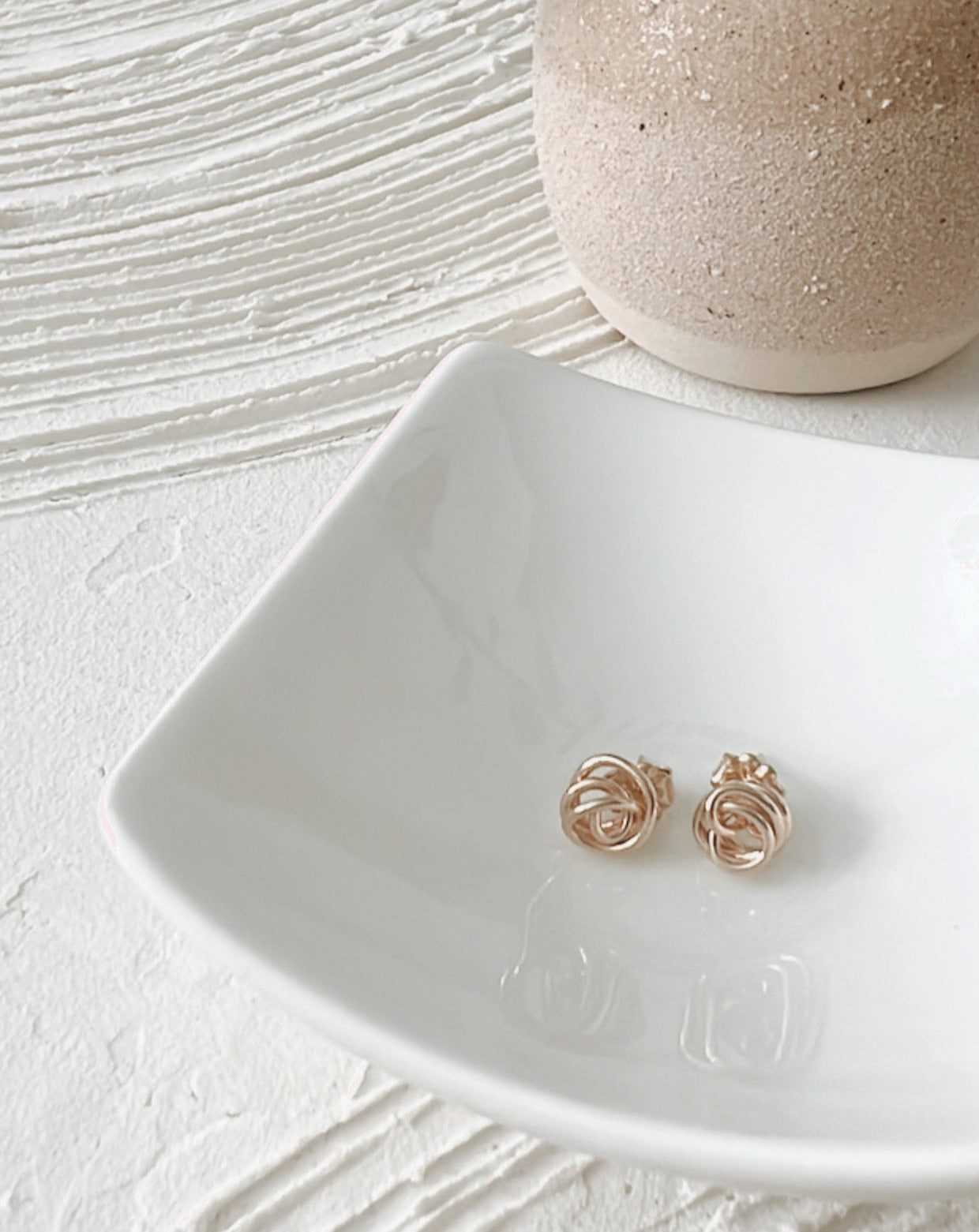 Knotted Up Studs
